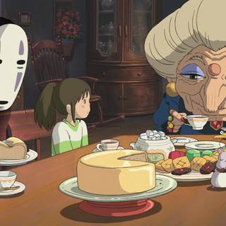 Studio Ghibli food wallpaper