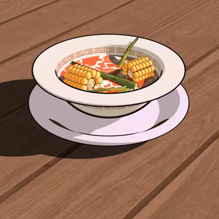 Studio Ghibli food wallpaper