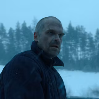 Stranger Things winter wallpaper