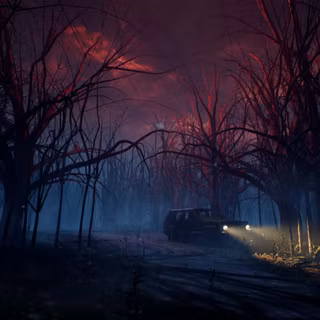 Stranger Things winter wallpaper