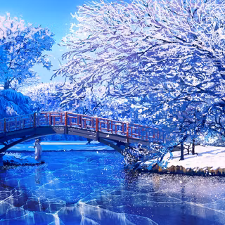 1920x1080 anime winter wallpaper