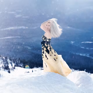 Elegant winter wallpaper