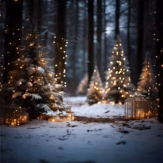 Elegant winter wallpaper
