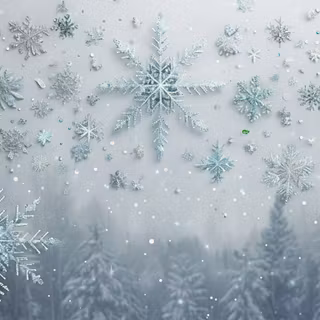 Elegant winter wallpaper