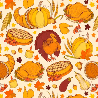 Vector Thanksgiving wallpaper