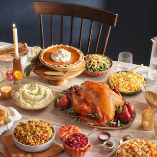 Thanksgiving food desktop wallpaper