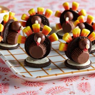 Thanksgiving food desktop wallpaper