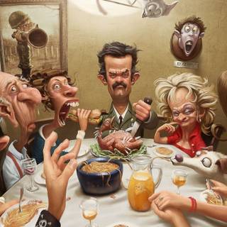 Thanksgiving food desktop wallpaper