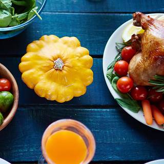 Thanksgiving food desktop wallpaper