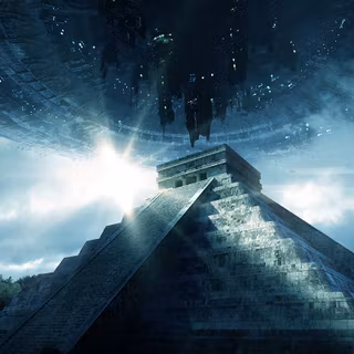 Alien civilization wallpaper