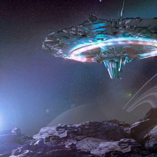 Alien civilization wallpaper