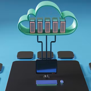 Cloud server wallpaper