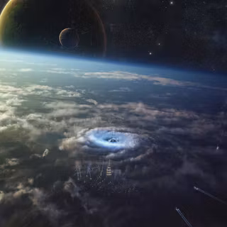 Alien civilization wallpaper