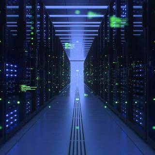 Cloud server wallpaper