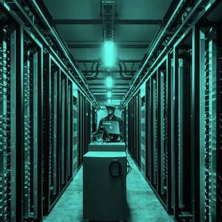 Cloud server wallpaper