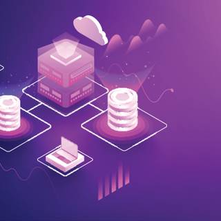 Cloud server wallpaper