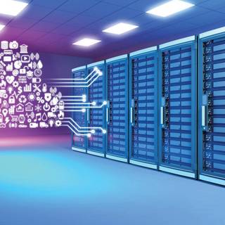 Cloud server wallpaper