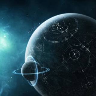 Alien civilization wallpaper