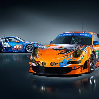 Porsche race car wallpaper