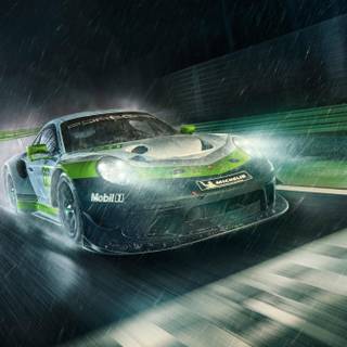 Porsche race car wallpaper