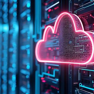 Cloud server wallpaper