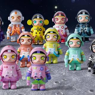 Space Molly wallpaper