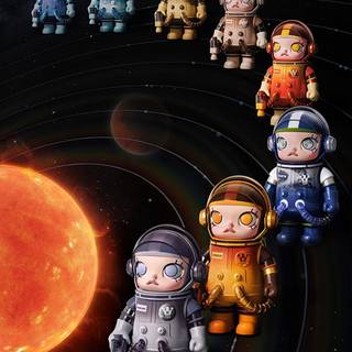 Space Molly wallpaper