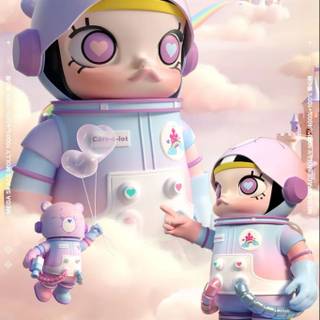 Space Molly wallpaper