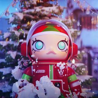 Space Molly wallpaper