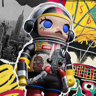 Space Molly wallpaper