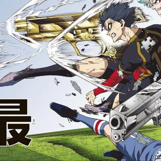 Isagi two gun volley wallpaper