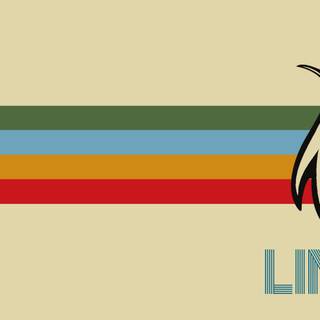 Linux retro desktop wallpaper