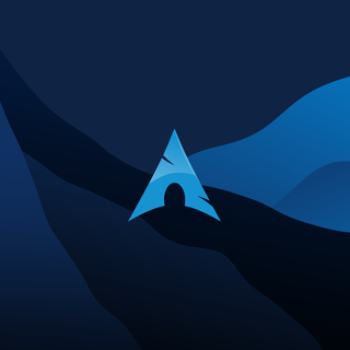 Linux retro desktop wallpaper