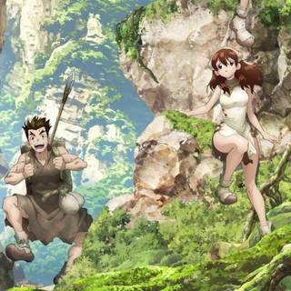 Dr Stone 4k phone wallpaper