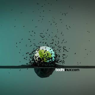 Linux retro desktop wallpaper