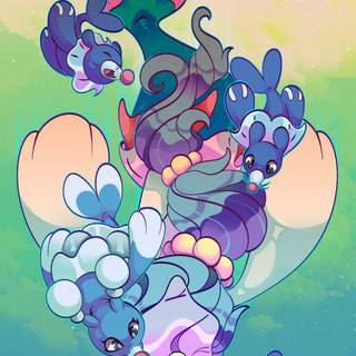 Primarina minimalist wallpaper