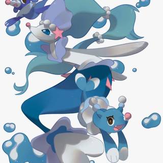Primarina minimalist wallpaper