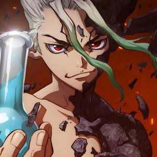 Dr Stone 4k phone wallpaper