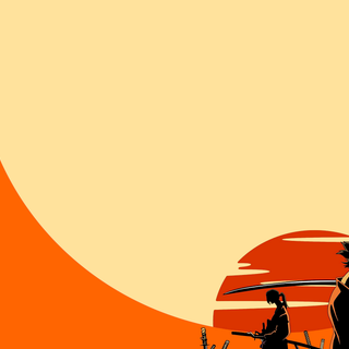 Calm samurai computer wallpaper