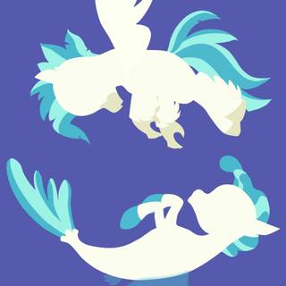 Primarina minimalist wallpaper