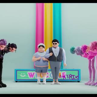 Saja Boys and Huntrix wallpaper