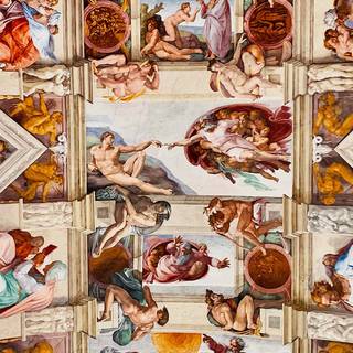 Renaissance painting iPhone wallpaper