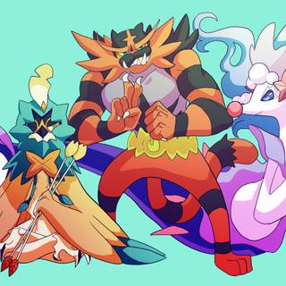 Primarina minimalist wallpaper