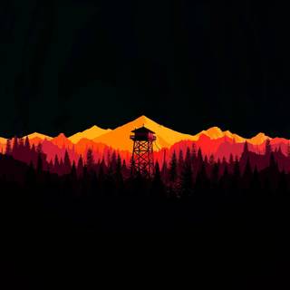 Dark oled desktop wallpaper