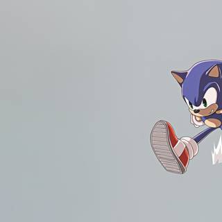 Sonic minimalist wallpaper