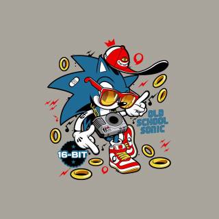 Sonic minimalist wallpaper