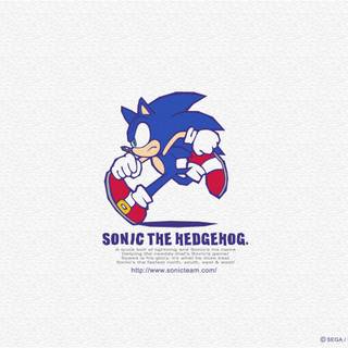 Sonic minimalist wallpaper