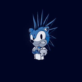 Sonic minimalist wallpaper