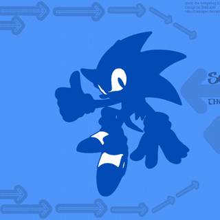 Sonic minimalist wallpaper