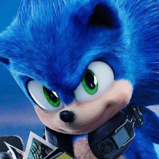 Sonic minimalist wallpaper